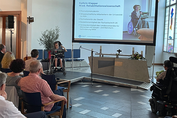Kathrin Klapper als Rednerin beim Josefstag 2026 in der Heinrich-Haus Kapelle
